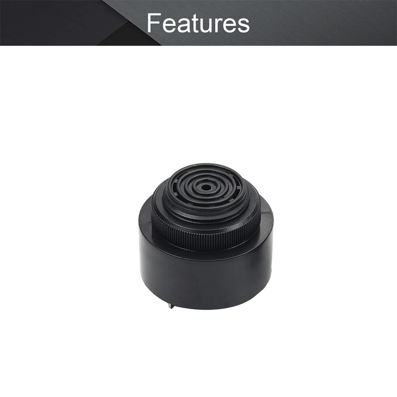 Fielect DC12V 90dB Active Electronic Buzzer Alarm Sounder Intermittent Sound Beep Speaker 2Pcs - Image 3